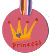 Princess Medal Party Favor-