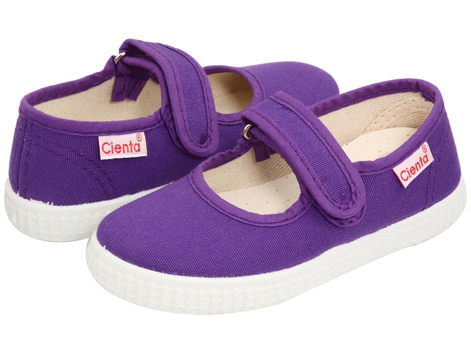 Cienta Purple Canvas Shoes Size 21 (5.5-6 Toddler)-