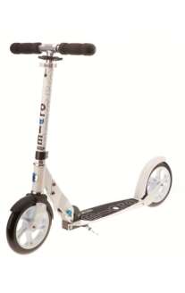 Micro Kickboard - micro black, 2 wheeled scooter, teen and adult-