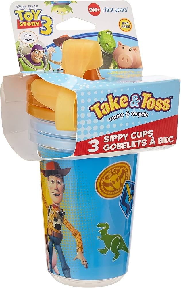 Take & Toss Toy Story Sippy Cups-